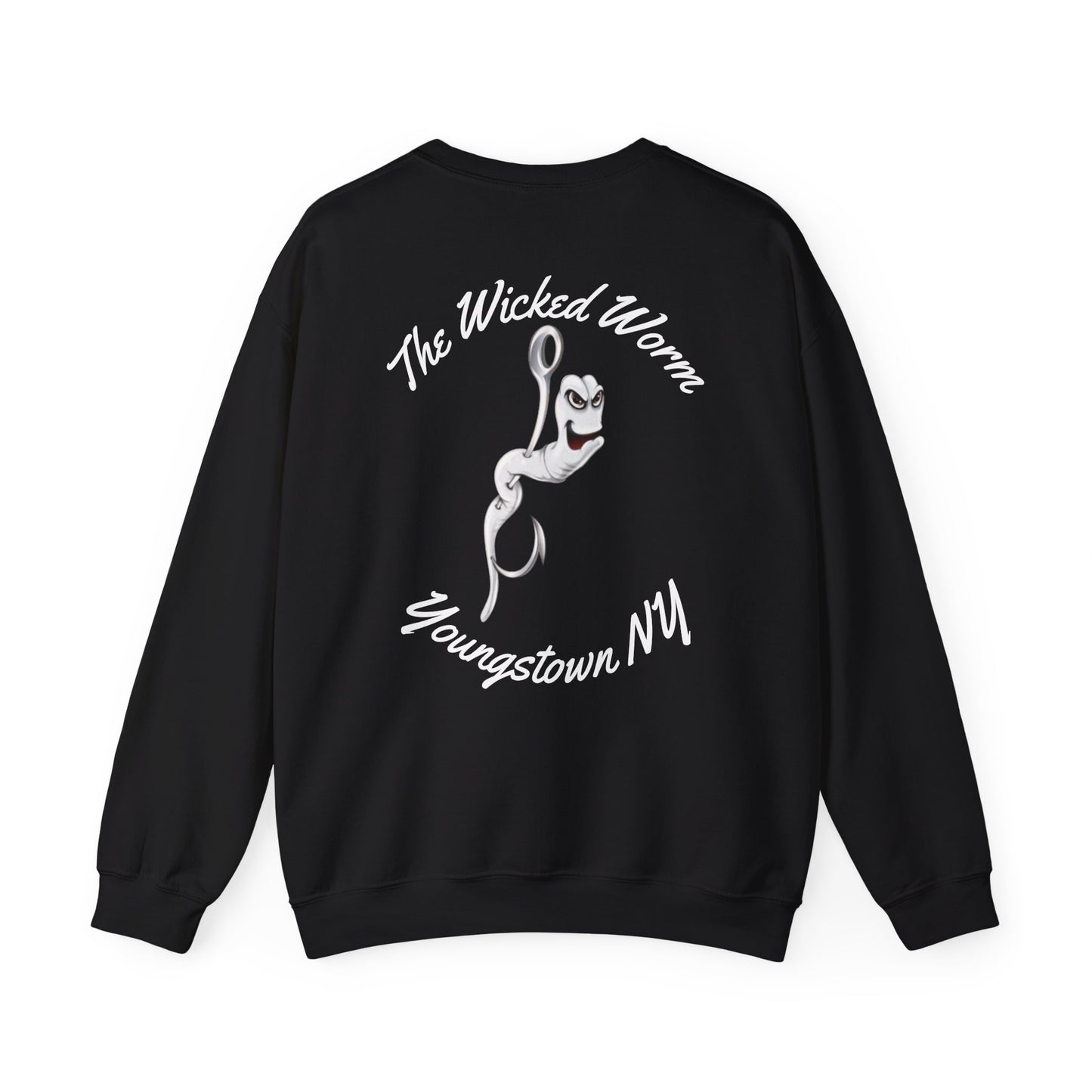 Wicked Worm Rocker - Unisex Crewneck Sweatshirt